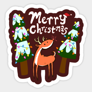 Merry Christmas Sticker